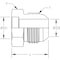 World Wide Fittings Male JIC Braze Connector Stainless Steel 0403X06X06SS - alternate 1